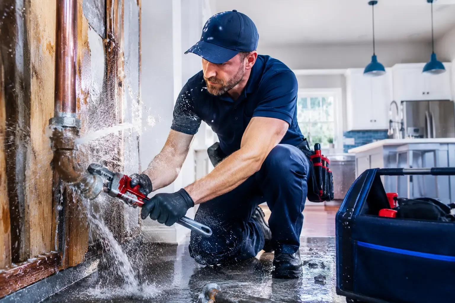 Local emergency pipe repair professionals in Lewisville, NC